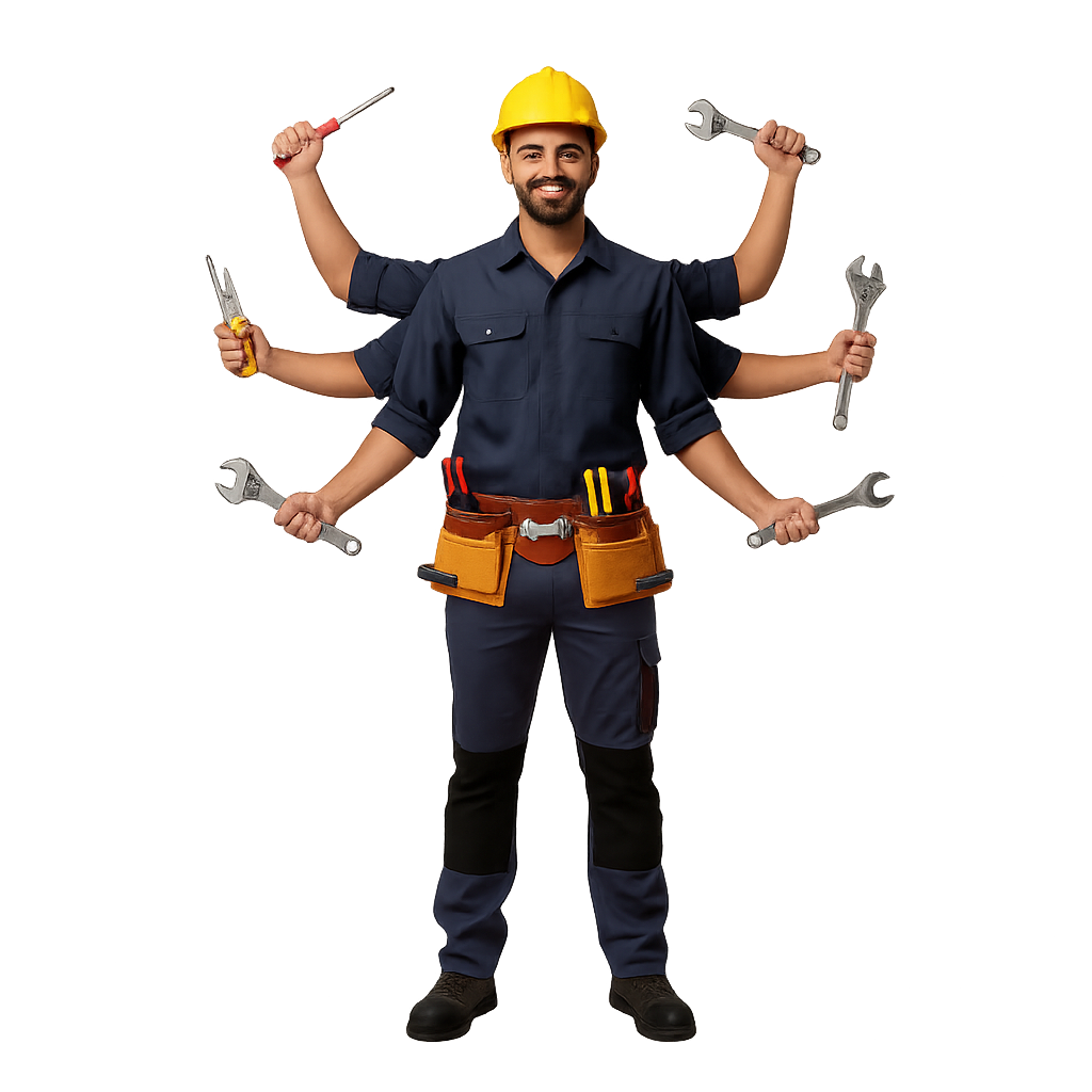 عامل صيانة متعدد المهام